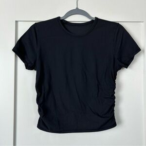 Lululemon All It Takes Ribbed Nulu T-Shirt Black
